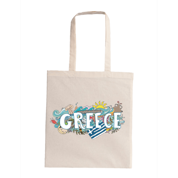 Βαμβακερή τσάντας αγοράς Greece