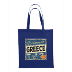Βαμβακερή τσάντα αγορών Welcome to Greece